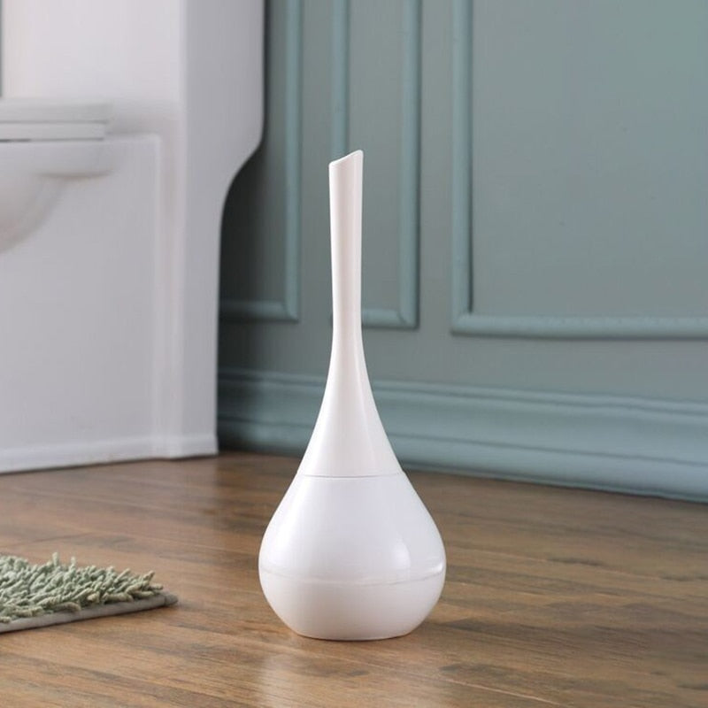 Modern Bathroom Cleaning Set - Toilet Brush with Holder