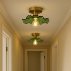 Floral Design Vintage Ceiling Lamp