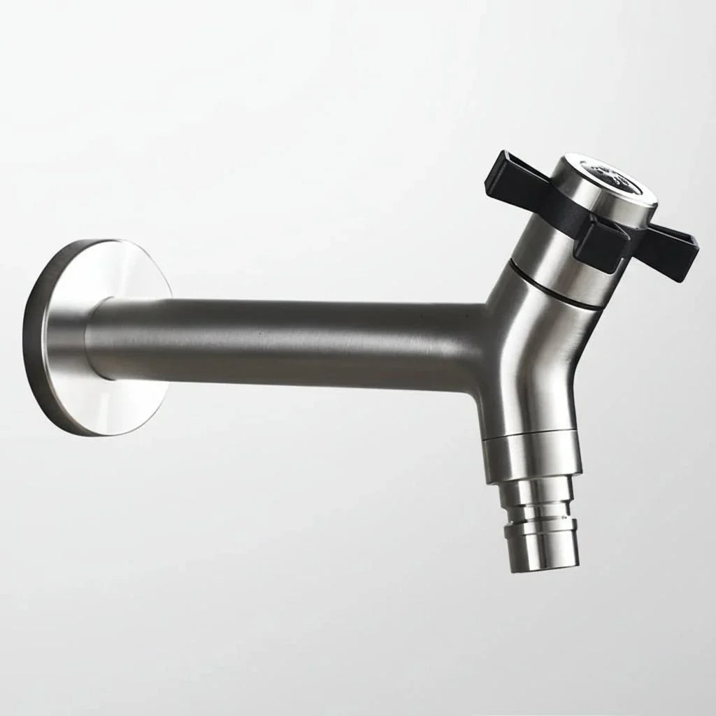 Wall-Mounted Faucet - Contemporary Design - Space-Saving Solution