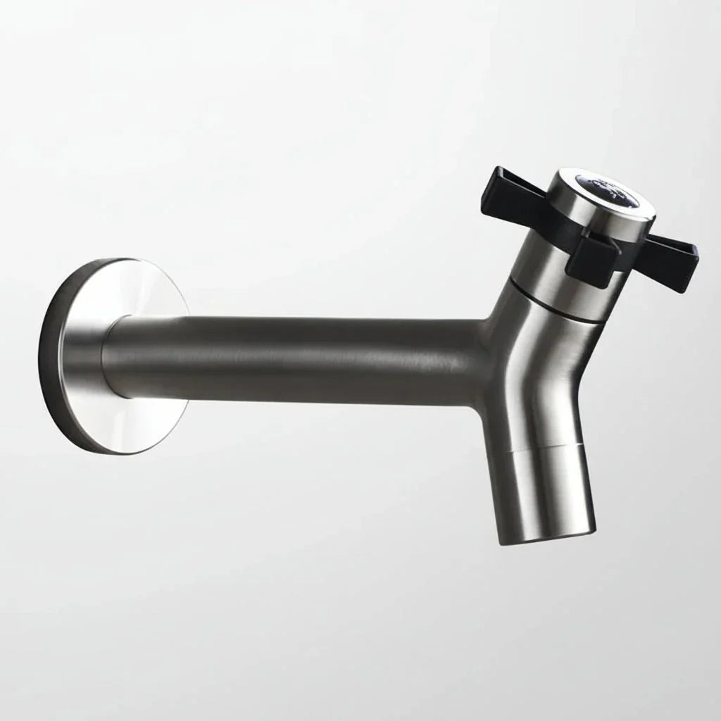 Wall-Mounted Faucet - Contemporary Design - Space-Saving Solution