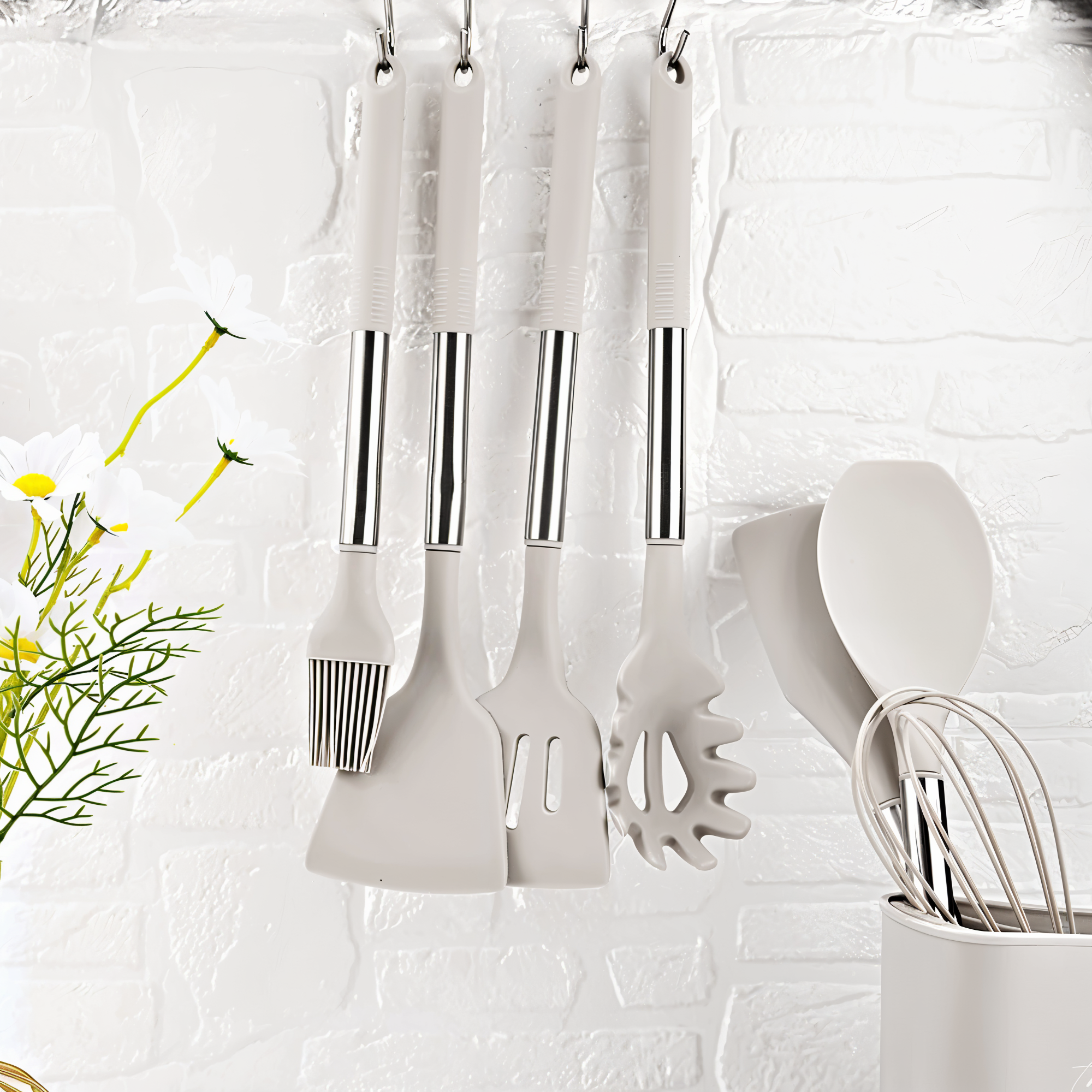 Complete Cooking Utensils Set – Silicone Kitchen Tools