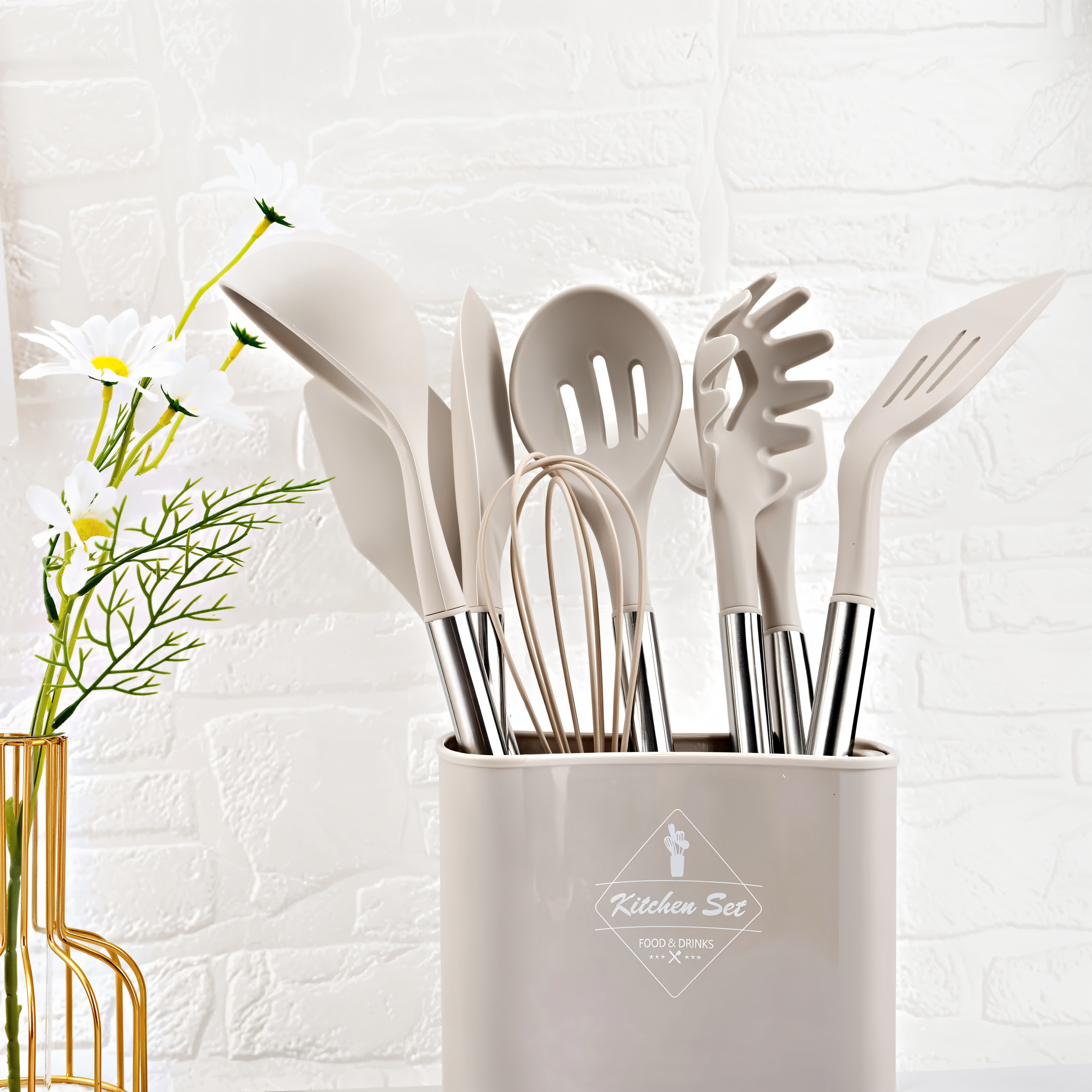 Complete Cooking Utensils Set – Silicone Kitchen Tools