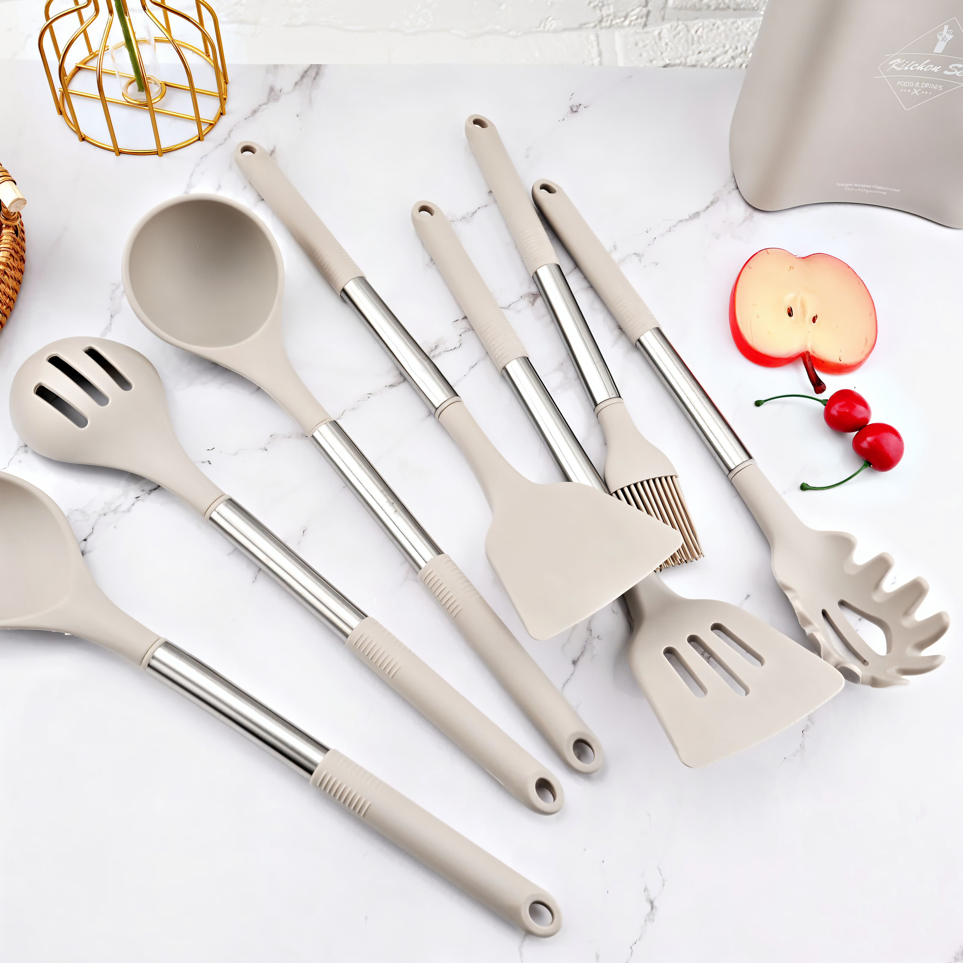 Complete Cooking Utensils Set – Silicone Kitchen Tools