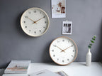 Minimalist Wooden Frame Wall Clock – Nordic Style Design