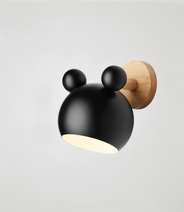Modern Wall Lamp with Playful Design – FlashMouse Style