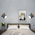 Modern Wall Lamp with Playful Design – FlashMouse Style