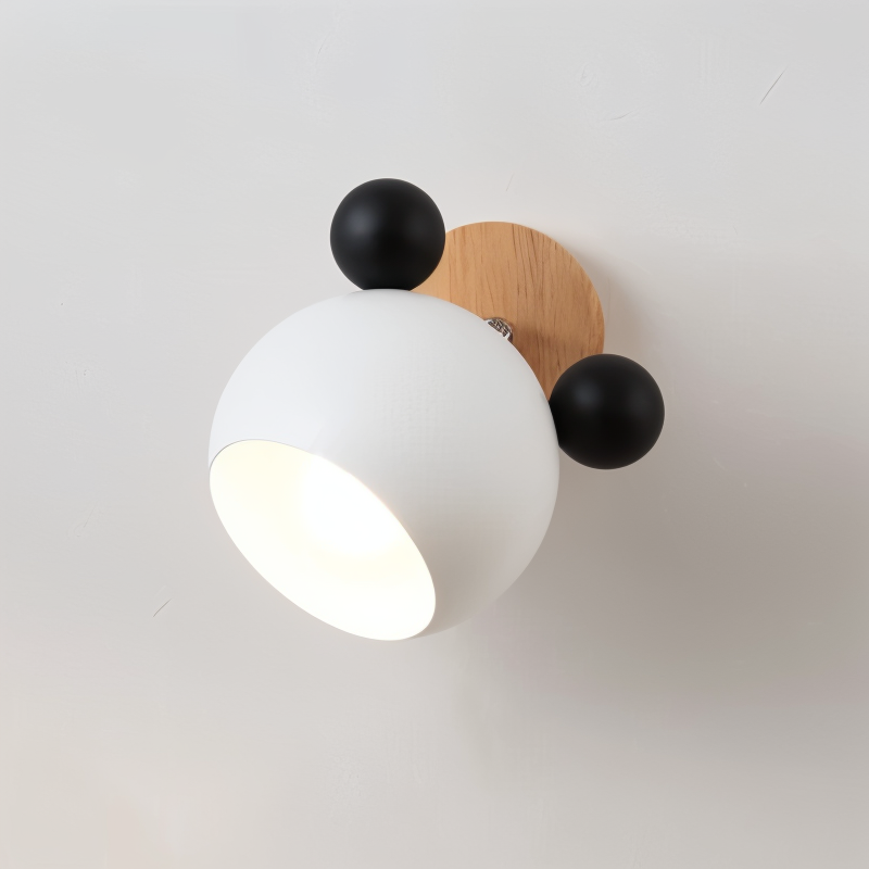 Modern Wall Lamp with Playful Design – FlashMouse Style