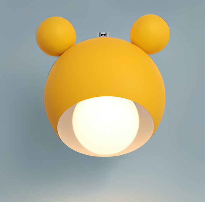 Modern Wall Lamp with Playful Design – FlashMouse Style