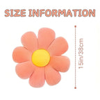 Floral-Shaped Decorative Pillow - Plush Comfort Cushion