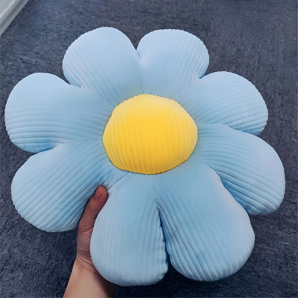 Floral-Shaped Decorative Pillow - Plush Comfort Cushion
