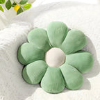 Floral-Shaped Decorative Pillow - Plush Comfort Cushion