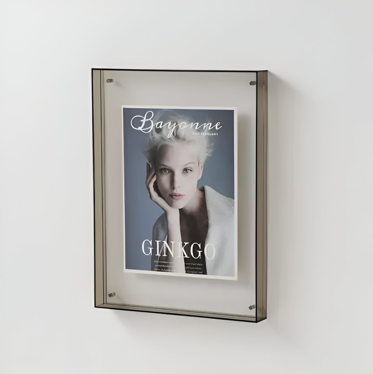 Contemporary Minimalist Acrylic Frame for Photos
