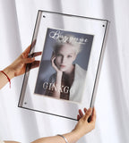 Contemporary Minimalist Acrylic Frame for Photos
