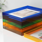Contemporary Minimalist Acrylic Frame for Photos