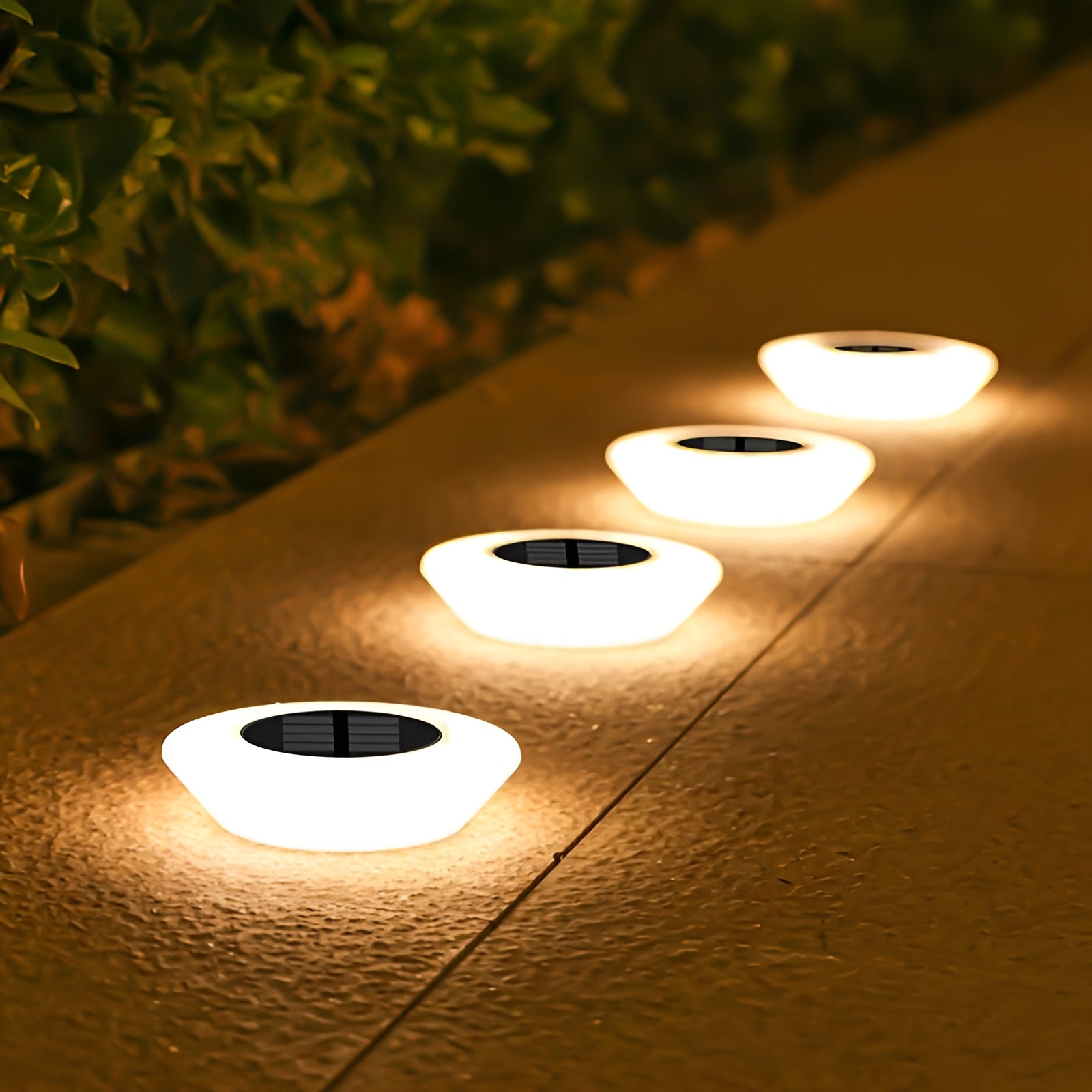 LED Pathway Lights with Solar Power for Garden and Walkways