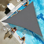 Waterproof Triangle Shade Sail with UV Protection – TriBlocker Design