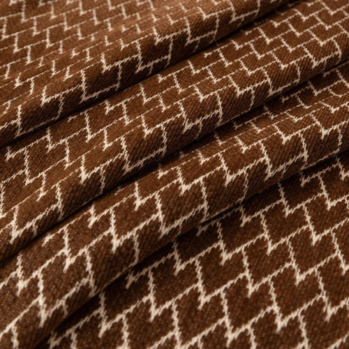 Chenille Sofa Cover with Zigzag Pattern