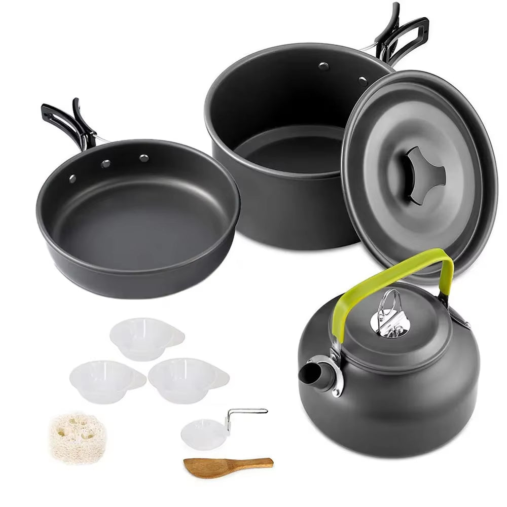 Explorer's Essential Camping Cookware Set | Compact & Durable