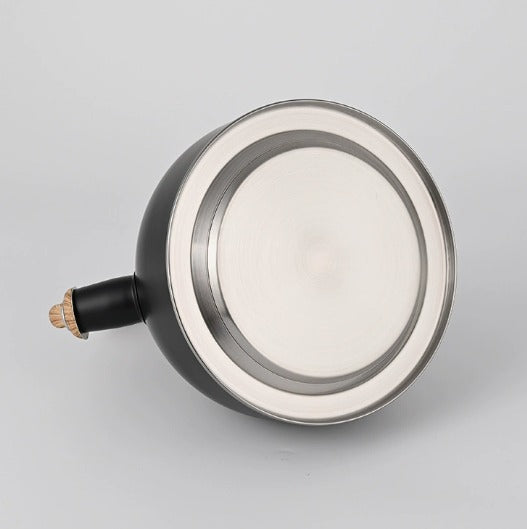Elegant Stainless Steel Tea Kettle with Whistle