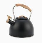 Elegant Stainless Steel Tea Kettle with Whistle