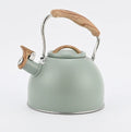 Elegant Stainless Steel Tea Kettle with Whistle