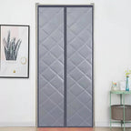 Insulated Magnetic Door Curtain – Thermal Draft Blocker Cover