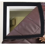 Insulated Magnetic Door Curtain – Thermal Draft Blocker Cover