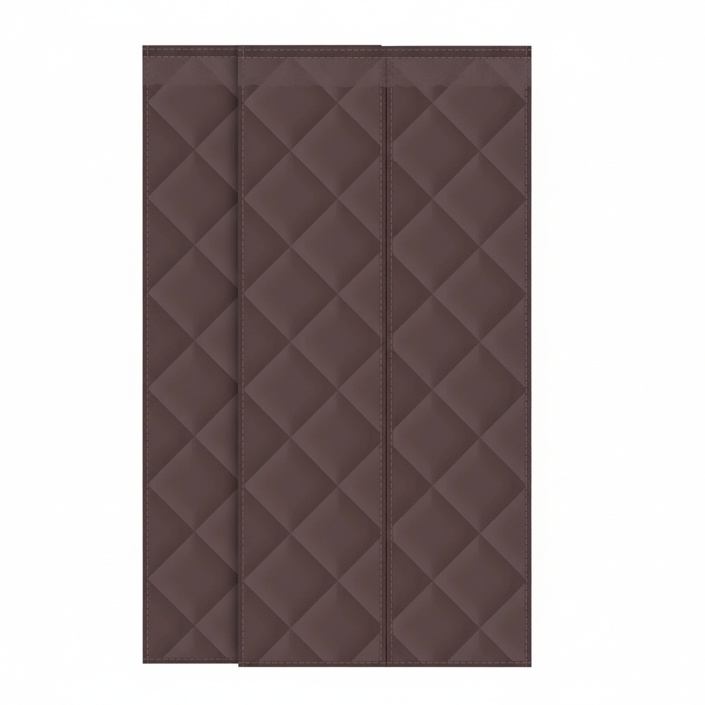 Insulated Magnetic Door Curtain – Thermal Draft Blocker Cover