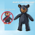 Plush Bear-Shaped Durable Toy for Dogs – Chew Play Accessory