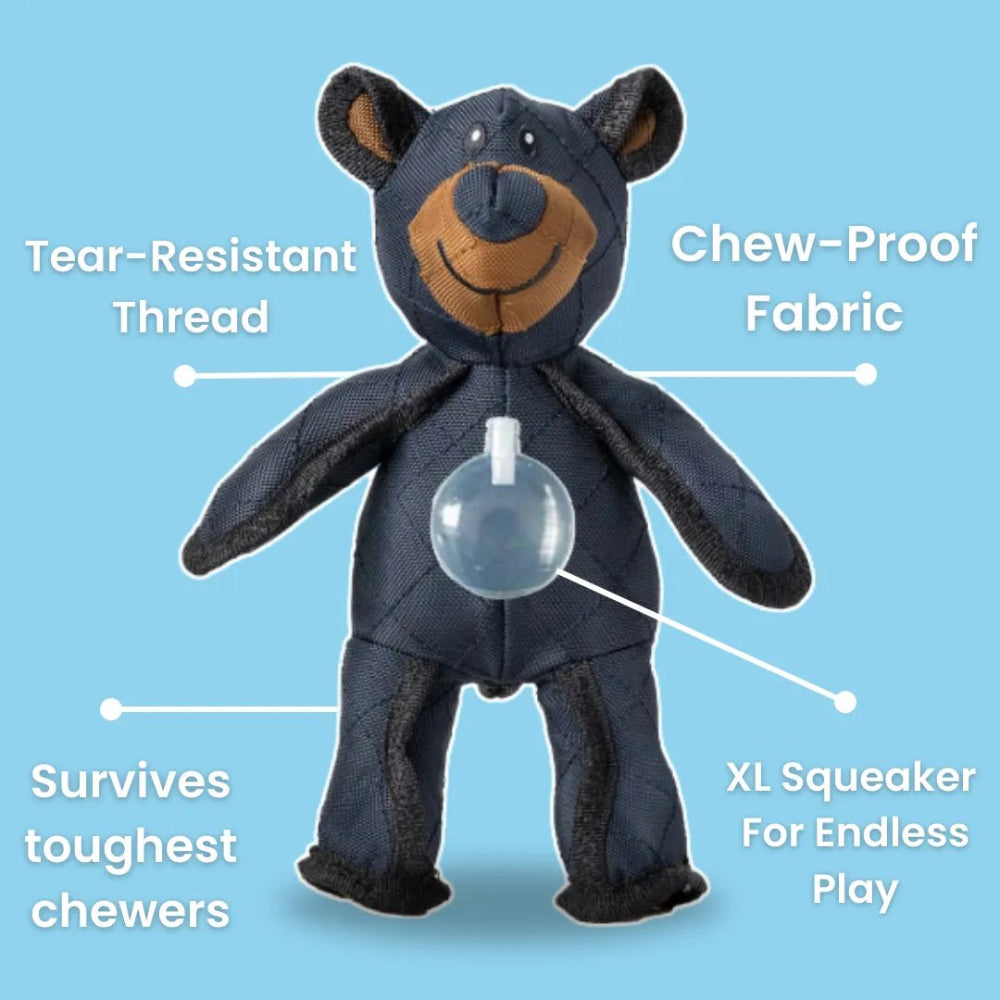 Plush Bear-Shaped Durable Toy for Dogs – Chew Play Accessory
