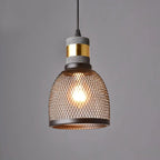 Adjustable Height Pendant Light – Concrete and Metal Design for Kitchen and Dining Areas