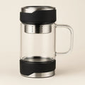Aurelia Glass Tea Infuser – Elegant Insulated Brewing Mug