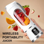 Portable Smoothie Maker Bottle with USB Rechargeable Blender Cup
