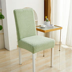 Stretch Jacquard Chair Cover with Pattern Design