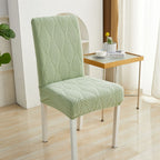 Stretch Jacquard Chair Cover with Pattern Design