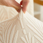 Stretch Jacquard Chair Cover with Pattern Design