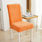Stretch Jacquard Chair Cover with Pattern Design