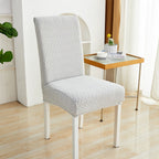 Stretch Jacquard Chair Cover with Pattern Design