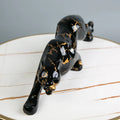 Hand-Carved Stone Sculpture of a Jaguar | Elegant Art for Home or Office