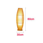 Eco-Conscious LED Standing Lamp in Bamboo for Living Room and Bedroom