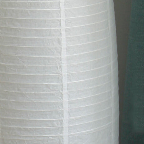 Minimalist Rice Paper Column Floor Lamp – Japandi Style for Cozy Lighting