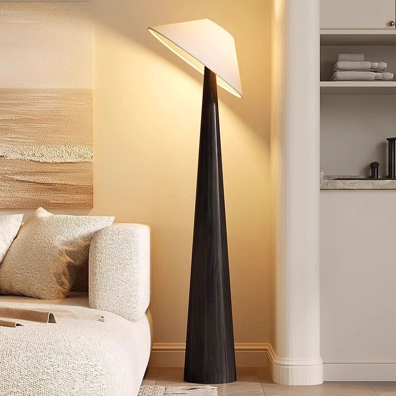 Minimalist Floor and Table Lamp in Japandi Style – Natural Elegance for Relaxation in Living Rooms and Bedrooms