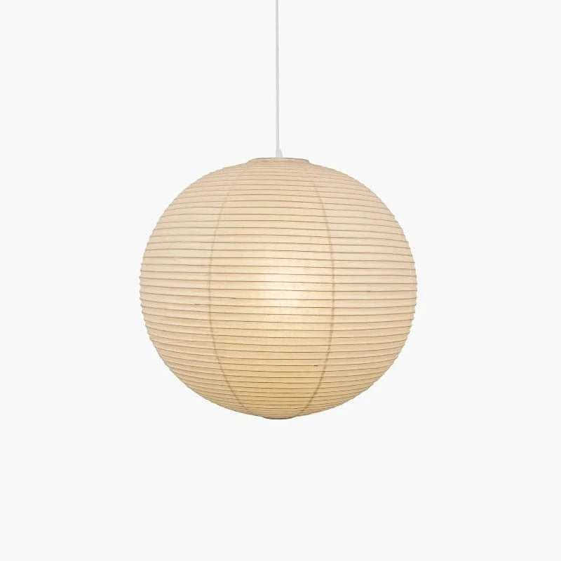Cozy Ambiance Pendant Light – Elegant Rice Paper Fixture for Living Room and Bedroom