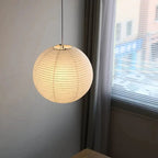 Cozy Ambiance Pendant Light – Elegant Rice Paper Fixture for Living Room and Bedroom