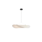 Handcrafted Pendant Light with Fabric Shade – Japandi Style for Home
