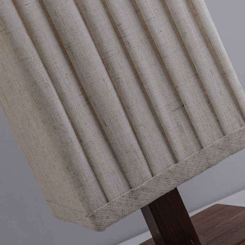 Walnut Floor Lamp with Warm LED – Modern Standing Light for Elegant Spaces