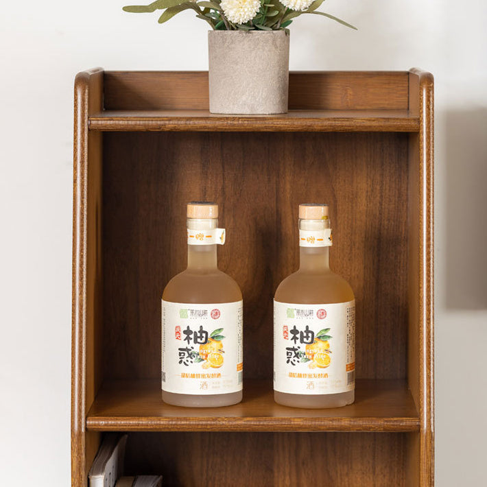 Eco-Friendly Bamboo Bookshelf for Living Room with Chic Storage