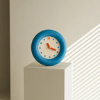 Serene Blue Pendulum Wall Clock - Stylish Minimalist Decor