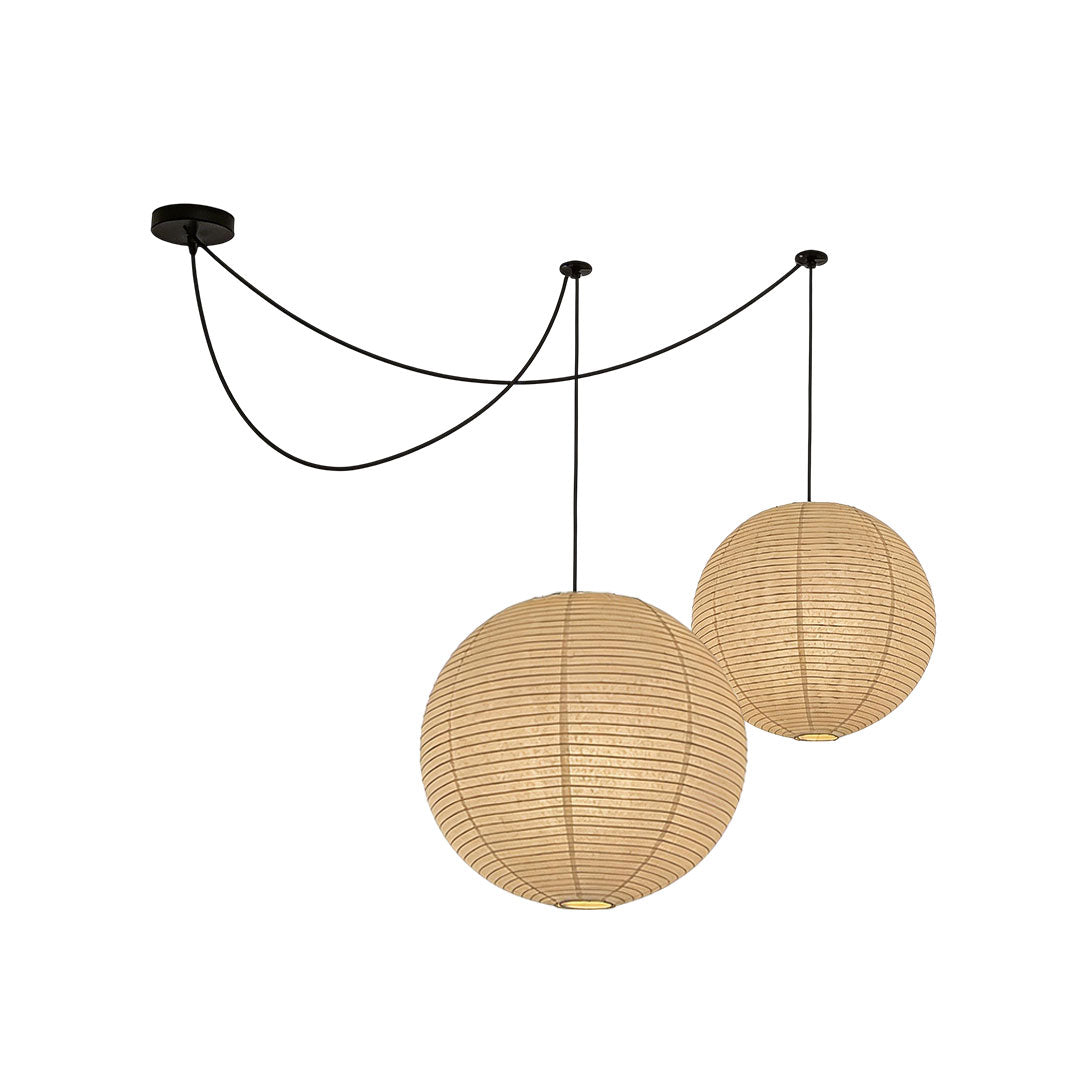 Adjustable Height Ceiling Light – Warm White Minimalist Pendant Design