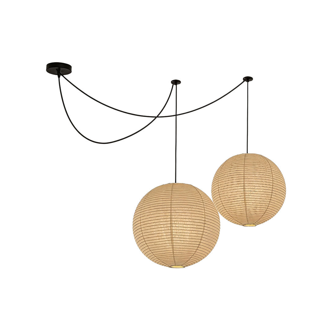 Adjustable Height Ceiling Light – Warm White Minimalist Pendant Design